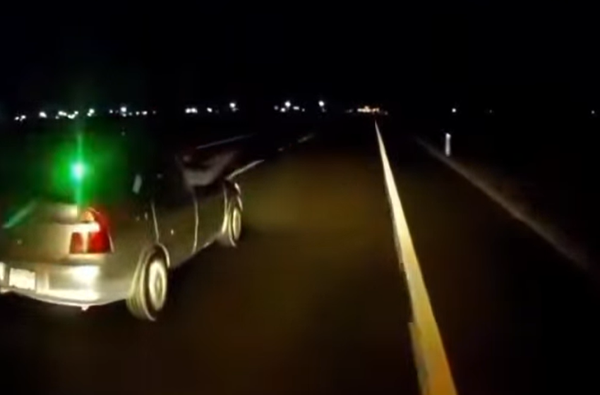 Utilizan láser para intentar asaltar a trailero a metros de caseta a Tehuacán
