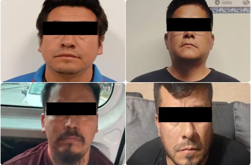 Detienen en Puebla a cuatro servidores públicos vinculados con el crimen organizado