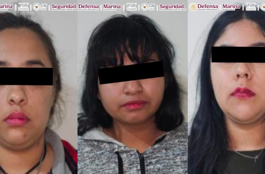 Militares detienen a tres mujeres que cargaban con fusiles AK-47 en Culiacán