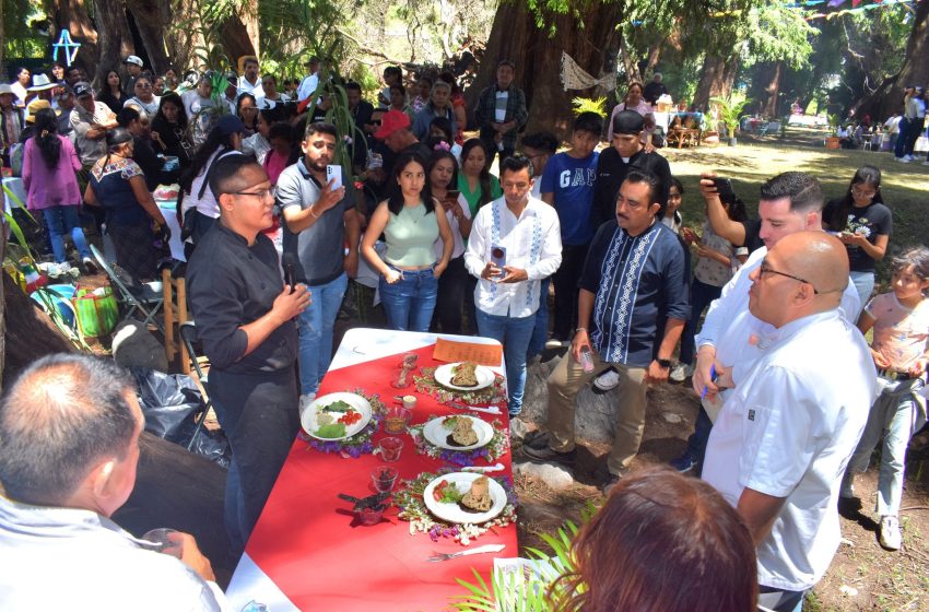 Promueve Raúl Marín  riqueza gastronómica de Huaquechula