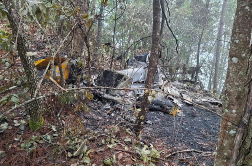 Cae helicóptero de CFE en Jalisco; Hay dos muertos