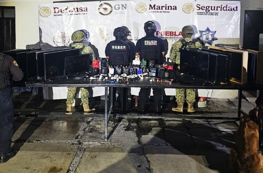 Decomisan más de 30 mil pesos en efectivo y objetos prohibidos en Cereso de Tehuacán