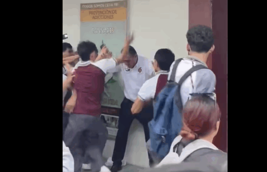 Estudiantes golpean a director del CETis 78 por acoso en Altamira