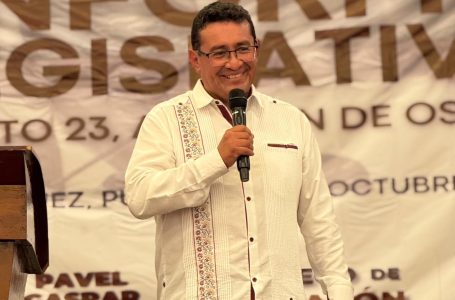 Pavel Gaspar;  mixteco y hombre de confianza  de Armenta, se perfila como líder del Congreso