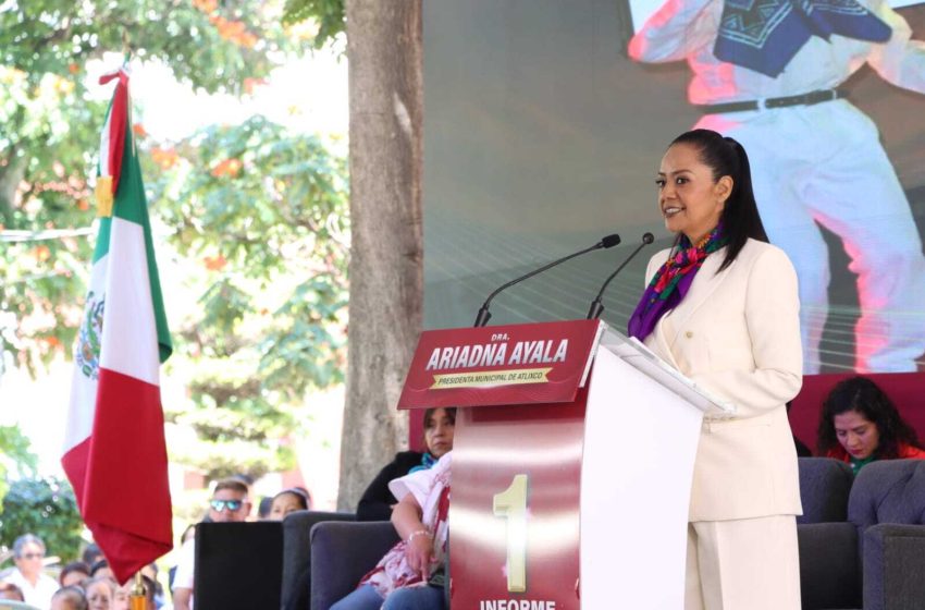 Construye Ariadna Ayala     un Atlixco más justo