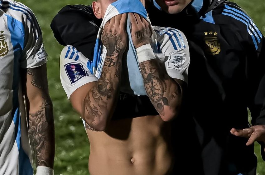 Argentina sub-20: de la soberbia al karma — Marruecos les dio clase, humildad y fútbol