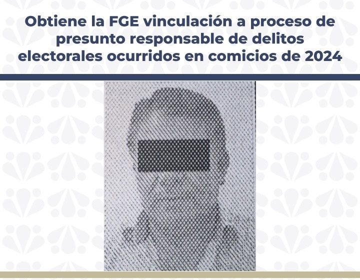 Aprehenden a sujeto por participación en delitos electorales en Puebla