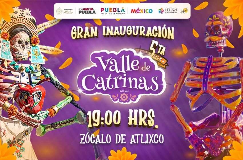 Ariadna Ayala, invita a vivir el Festival Valle de Catrinas 2025 en la Capital del Día de Muertos