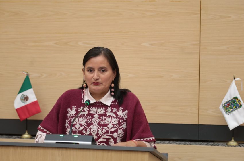 Impulsa diputada Esther Martínez protección legal y cultural a los bordados tradicionales de Hueyapan