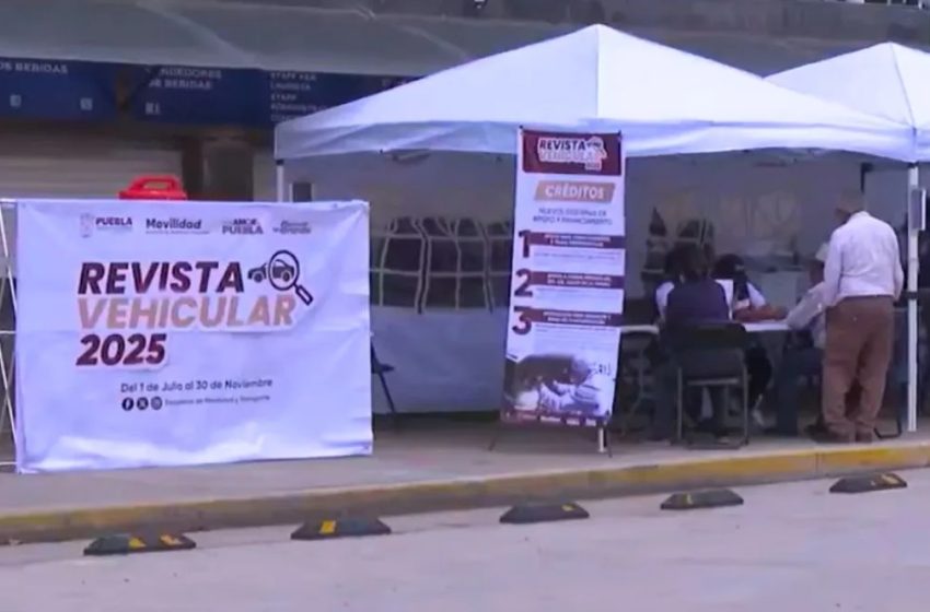 Inició la revista vehicular    para Izúcar y la mixteca