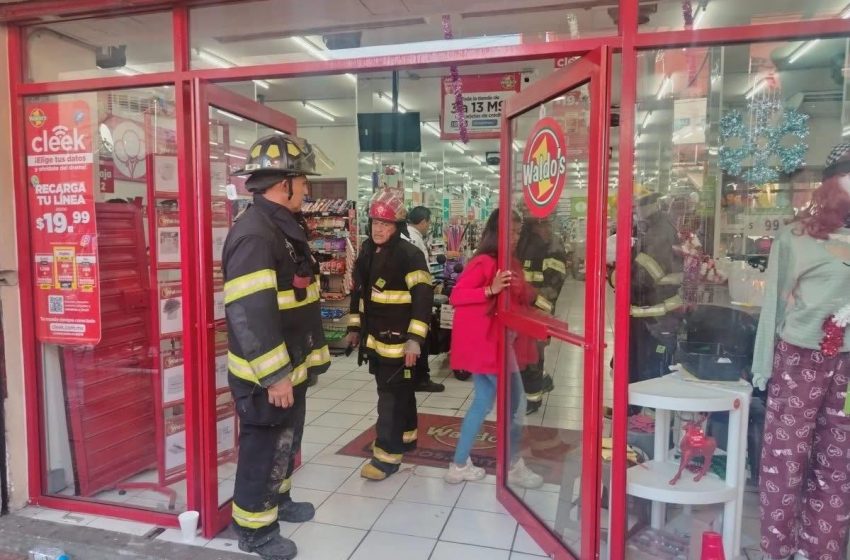 Falla en generador de energía genera intoxicación en tienda de Veracruz