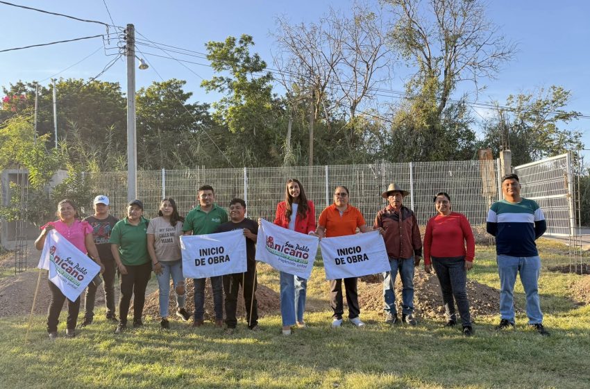 Trabaja Lluvia Cuadrado  en mejorar los servicios    públicos de Anicano