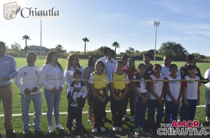 El deporte es prioridad en el gobierno del edil Gonzalo Oropeza
