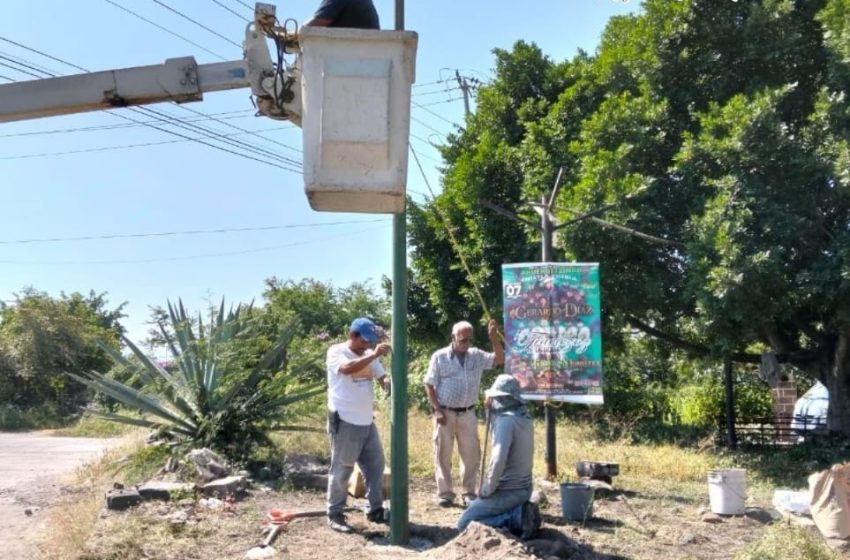 Mejoran iluminación  y seguridad en el IMSS     de Villa Atencingo