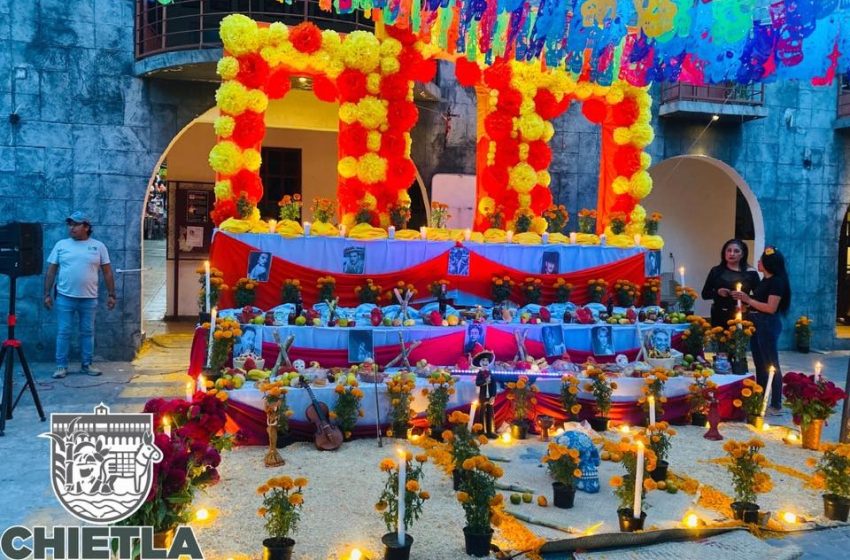 Chietla celebró y recordó     a los fieles difuntos