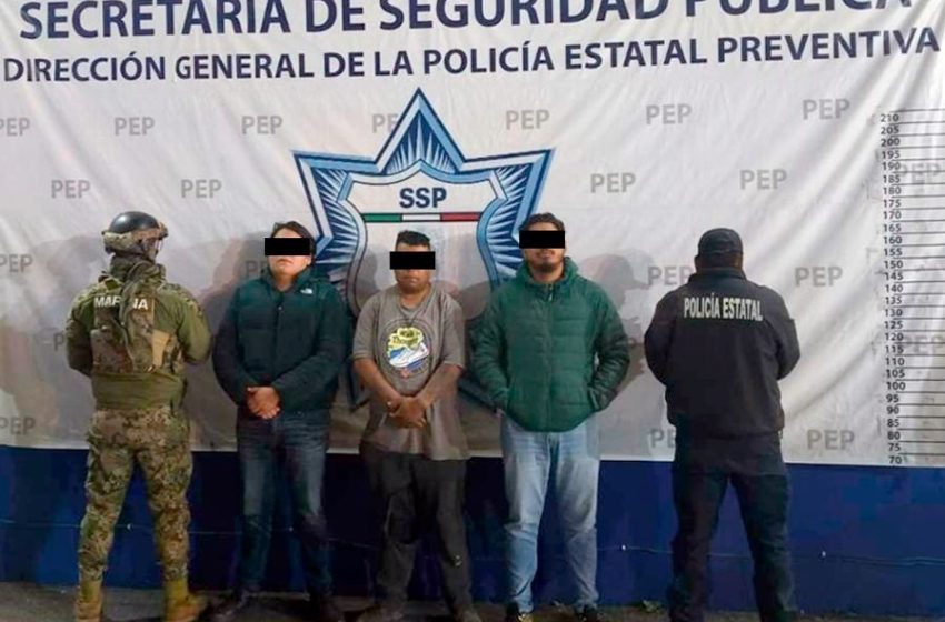 Aprehenden a ladrones de hidrocarburo en Santa Rita Tlahuapan