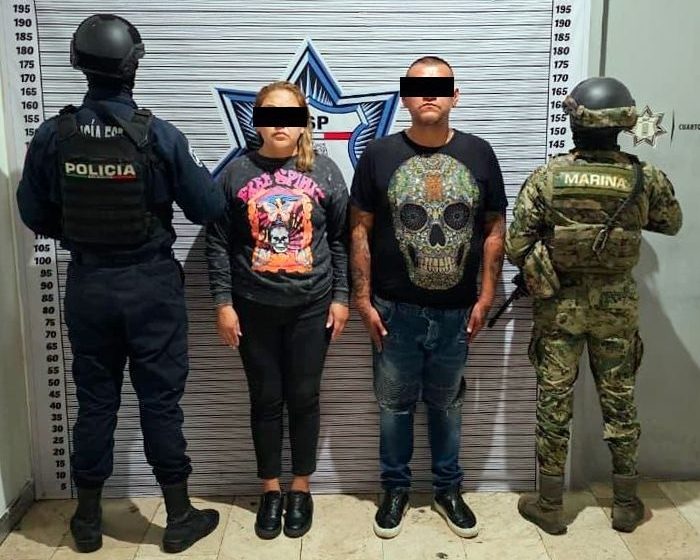 Aprehenden a El Gama y a una Mujer en Puebla