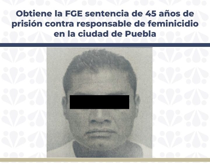 Sujeto asfixia y asesina a su pareja tras discusión en Puebla