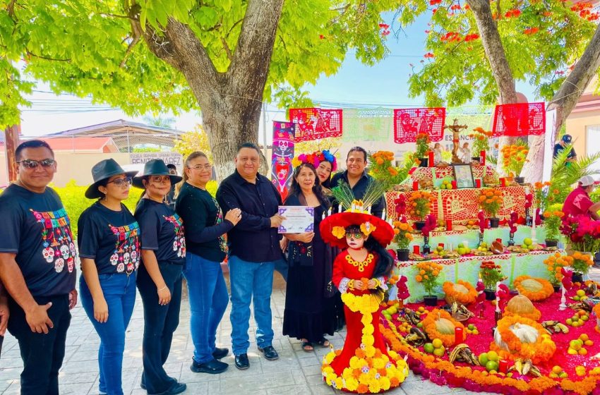 Tilapa celebró con  color y tradición  el Día de Muertos