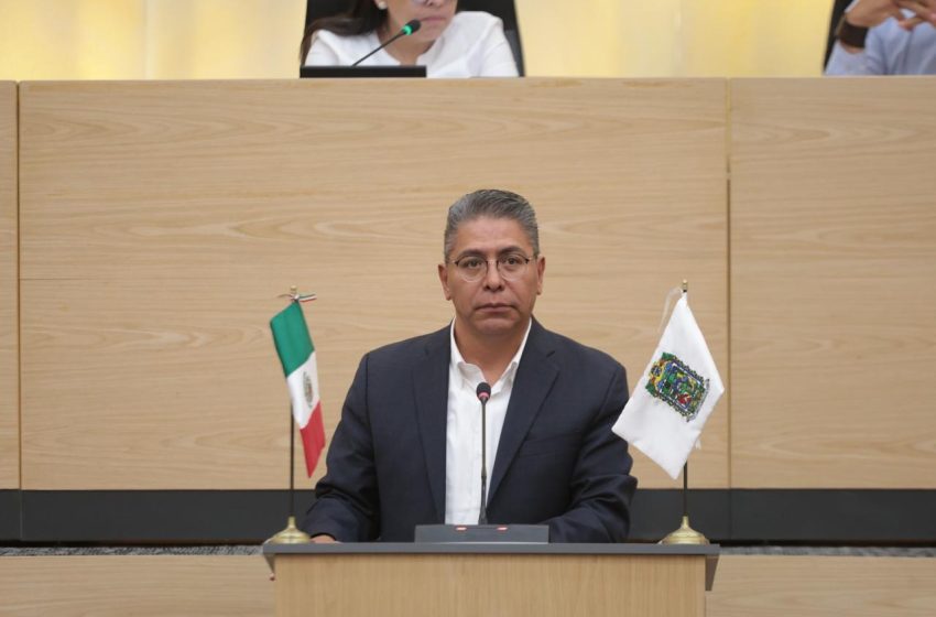 Presenta diputado Marcos Castro Primer Informe de Actividades Legislativas