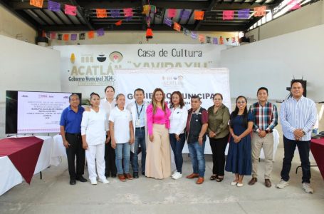 Acatlán instala el Comité Municipal contra las Adicciones (COMCA) para reforzar la prevención de adicciones en el municipio