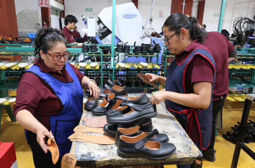 Con inclusión y desarrollo regional, gobierno estatal impulsa industria del zapato