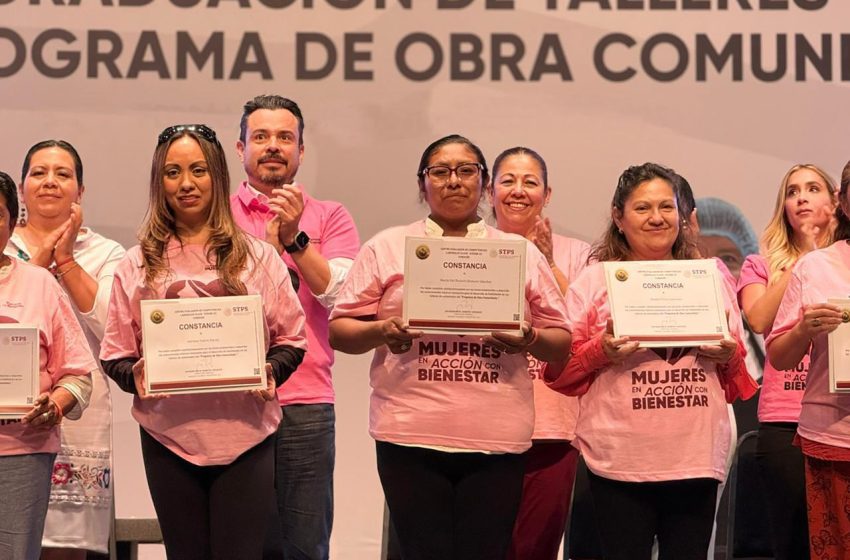 Talleres de Obra comunitaria fortalecen el tejido social con mujeres capacitadas para una vida laboral