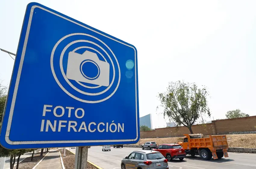 Infracciones para vehículos con placas foráneas en Puebla