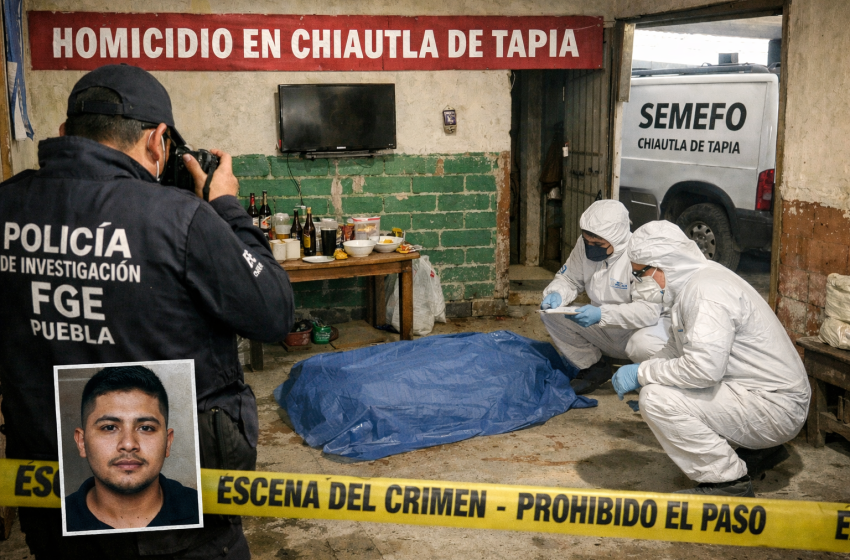 Discusión termina en tragedia en Chiautla de Tapia