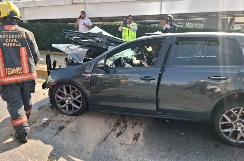 Carambola en la Vía Atlixcáyotl provoca múltiples víctimas en Puebla
