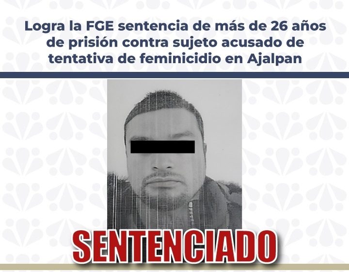 Sentencian a sujeto que intento asesinar a su madre en Puebla