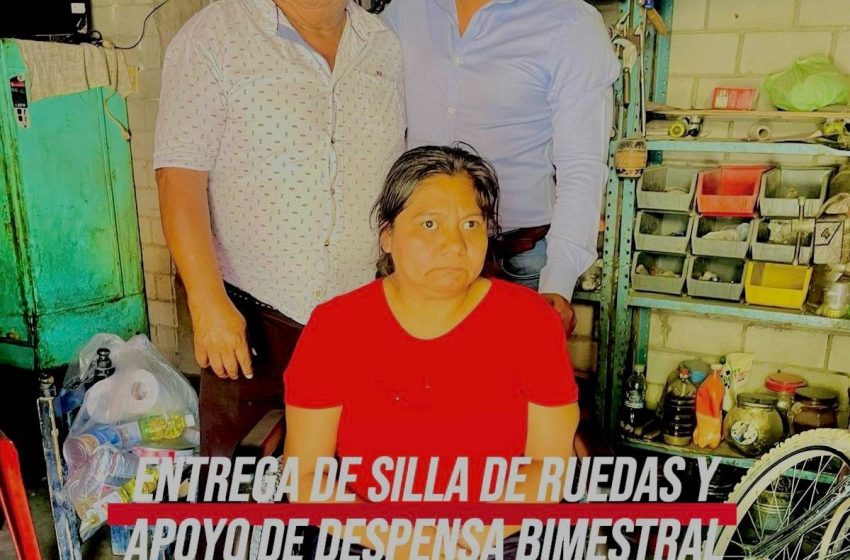 Apoya Salvador Mejía a grupos vulnerables