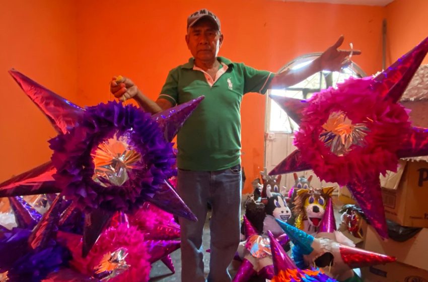 Don Panchito, maestro piñatero y referente de la Navidad en Izúcar de Matamoros