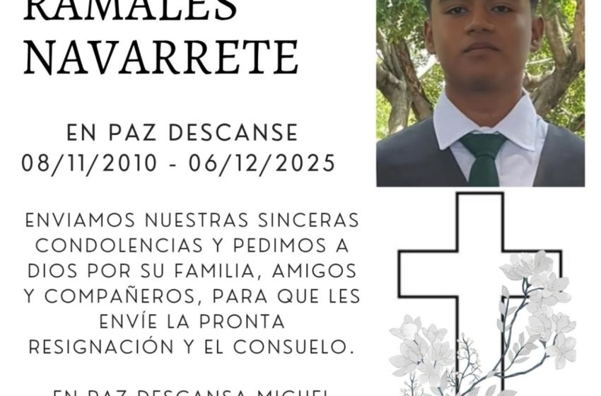 Joven de 15 años murió por choque de moto en Piaxtla