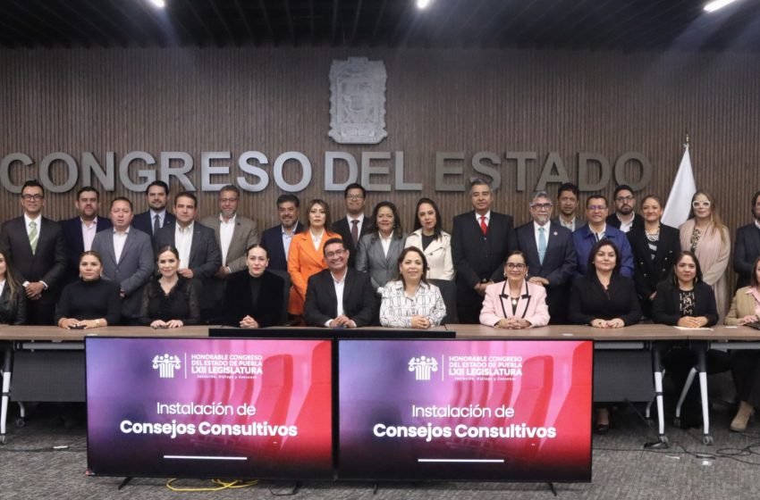 Fortalece Congreso del Estado proceso de parlamento abierto; instalan Consejos Consultivos