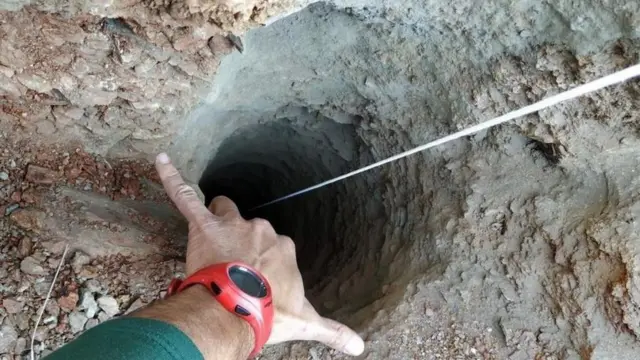 Localizan a hombre sin vida en un pozo de Atlixco.
