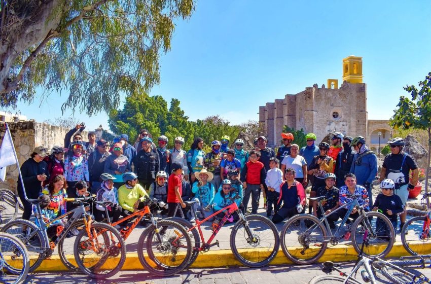 Realizan con éxito Rodada   Familiar en Huaquechula