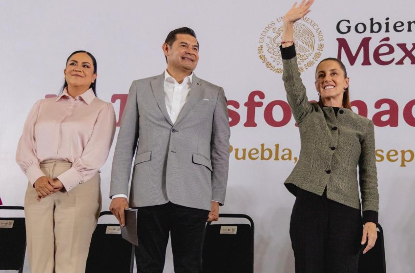 Décima visita de la presidenta Sheinbaum a Puebla reafirma respaldo federal: Armenta