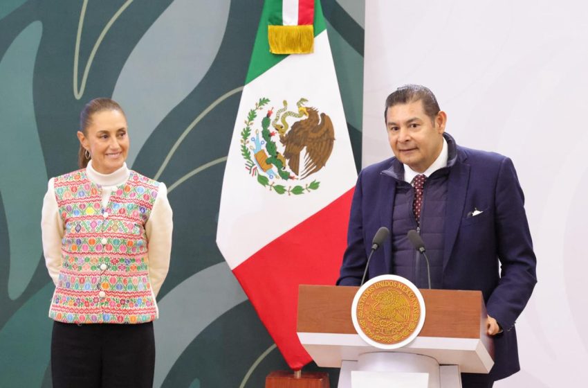 Destaca Presidenta Sheinbaum reducción de delitos en Puebla