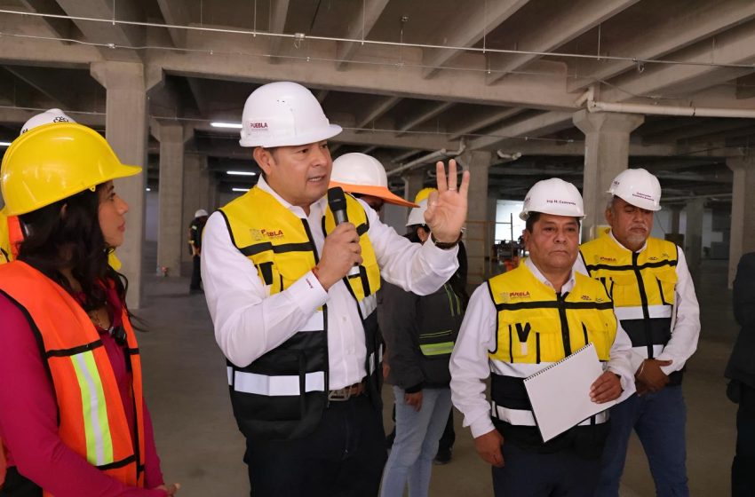 Con mano de obra comprometida con Puebla, Universidad del Deporte avanza 65%