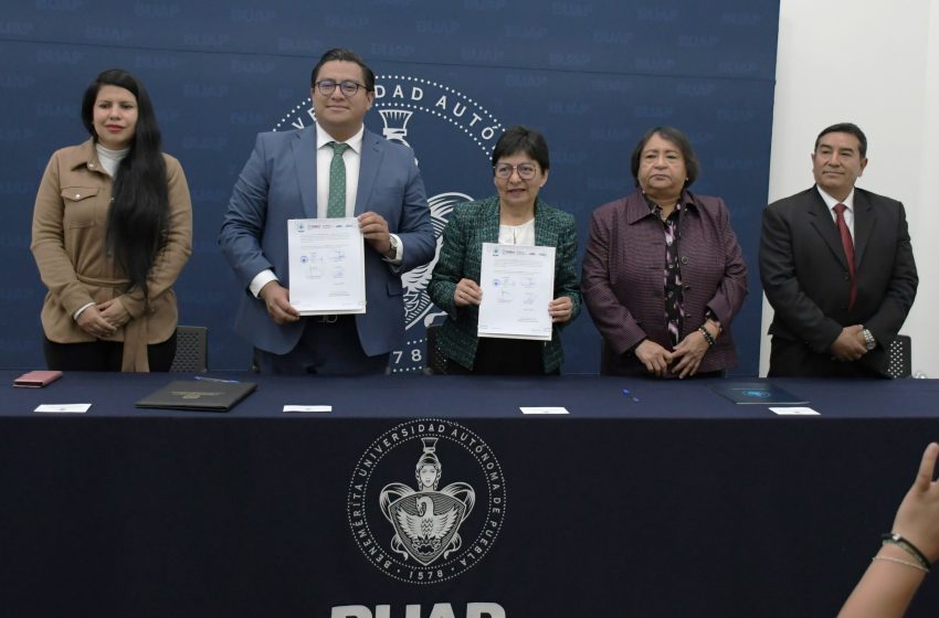 Signan convenio la BUAP y el Centro de Conciliación Laboral del estado de Puebla