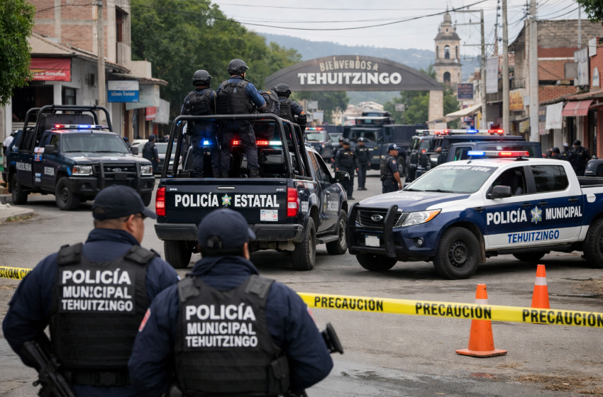 Ataque armado contra familia deja cuatro heridos en Tehuitzingo