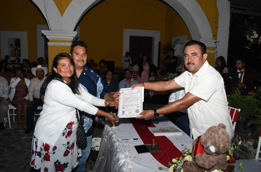 Huaquechula celebra el amor con bodas comunitarias 2026