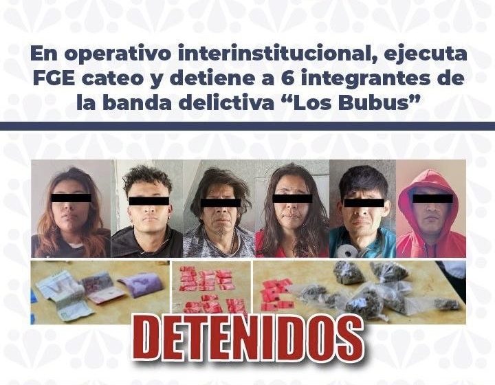 Detienen a Integrantes de Los Bubus en Puebla