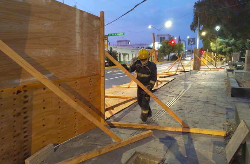 Suspenden actividades al Aire Libre tras ráfagas de viento en Puebla
