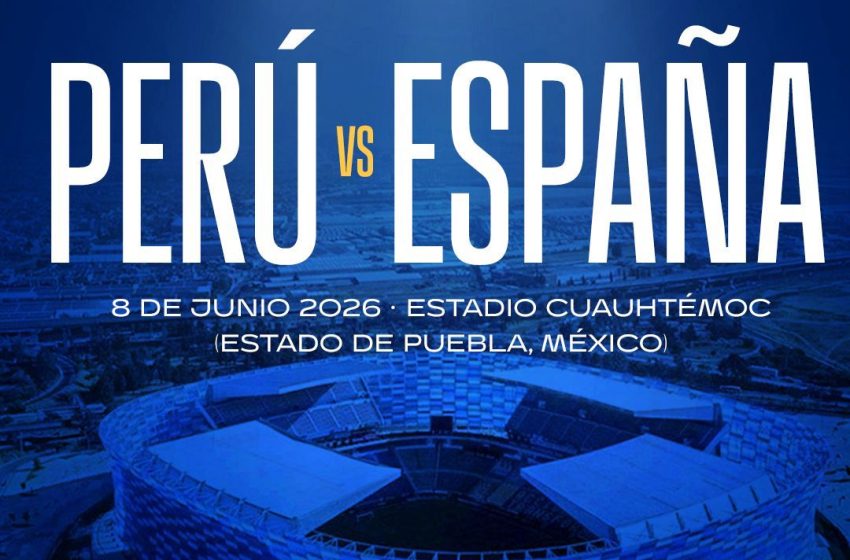 Puebla está en el mundial, recibe a Perú y España en partido de preparación