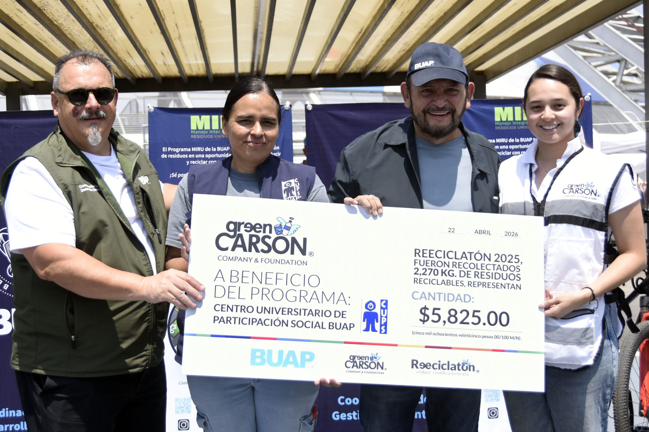 Realiza BUAP Reciclatón 2026
