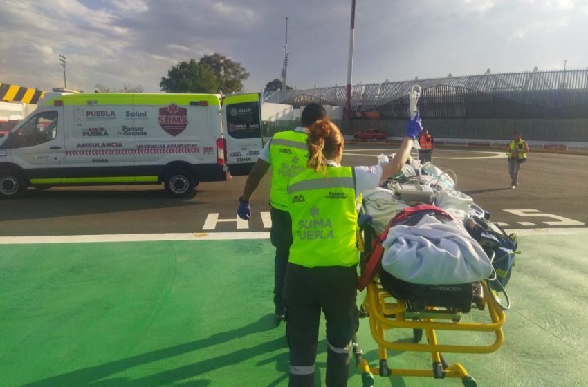 Traslado aéreo le salva la vida a chiauteco