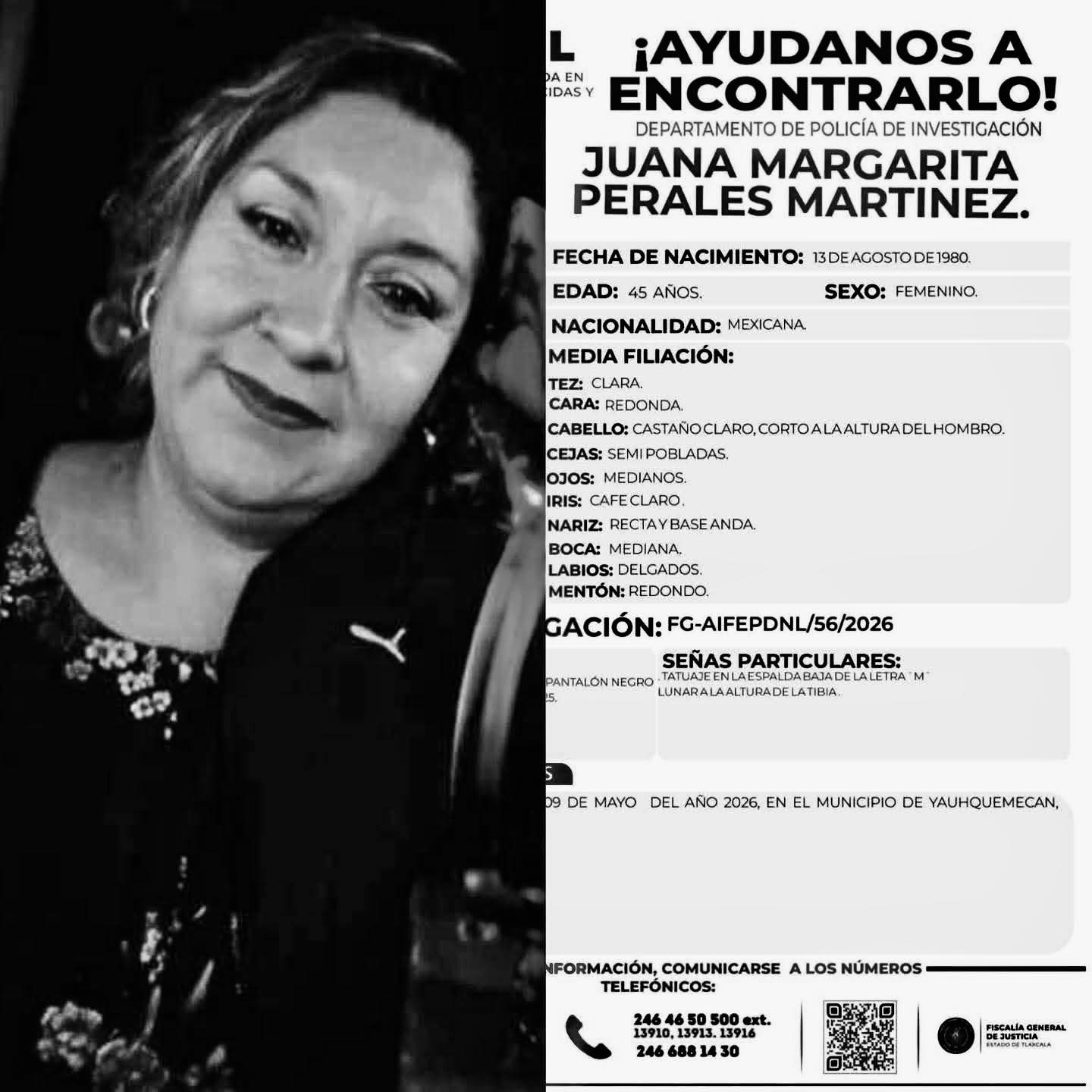 Hallan sin vida a conductora de plataforma desaparecida en Tlaxcala