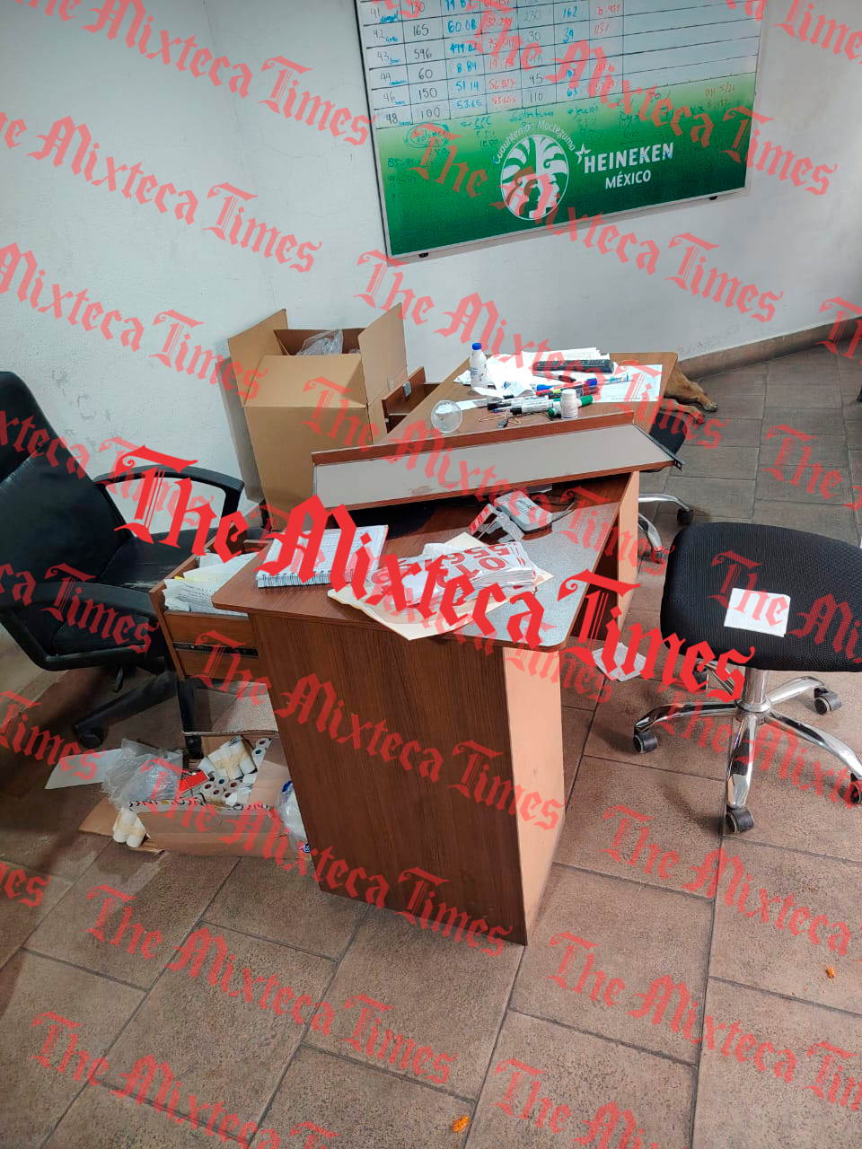 Comando armado comete violento atraco a bodega cervecera en Tepeojuma